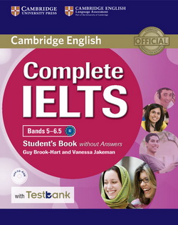 Complete IELTS Bands 5-6.5 SB w/o key + CD-ROM + Testbank