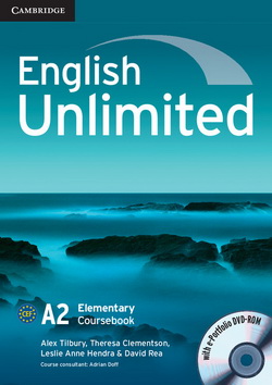English Unlimited Elementary CB + e-Portfolio DVD-ROM