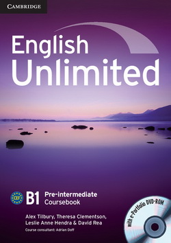 English Unlimited Pre-Intermediate CB + e-Portfolio DVD-ROM