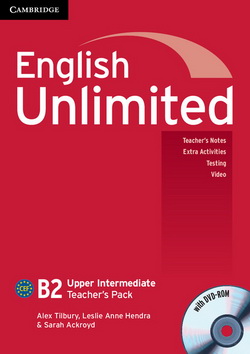 English Unlimited Upper-Intermediate Teacher’s Pack + DVD-ROM
