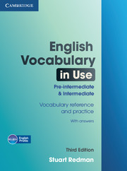 English Vocabulary in Use 3rd Edition Pre-Intermediate/Intermediate + key
