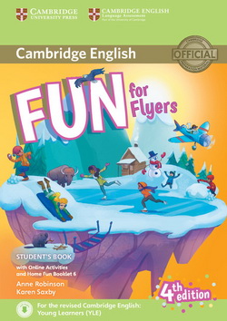 Fun for Flyers 4th Edition SB + Downloadable Audio + Online Activities + Home Fun Booklet