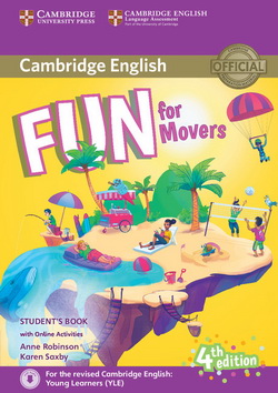Fun for Movers 4th Edition SB + Downloadable Audio + Online Activities