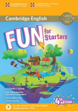 Fun for Starters 4th Edition SB + Downloadable Audio + Online Activities + Home Fun Booklet