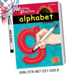 Підручник Writting Practice For Little Hands Alphabet Lower Case  (with w/board marker pen) ISBN 978-967-331-559-8