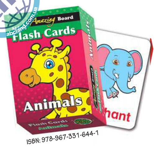 Набір наглядних карток Amazing Board Mini Flash Cards Animals