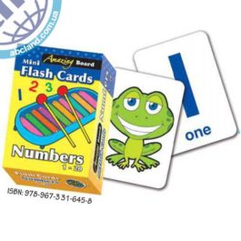 Набір наглядних карток Amazing Board Mini Flash Cards Numbers 1-20