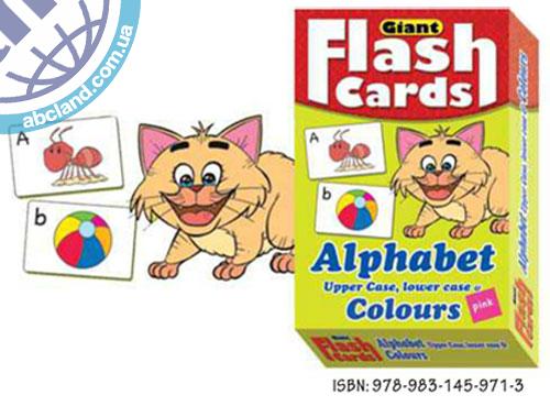 Набір наглядних карток Giant Flash Cards Alphabet
