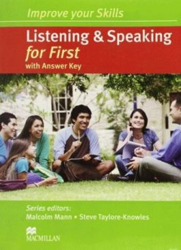 Improve your Skills: Listening and Speaking for First with answer key and Audio CDs