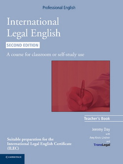 International Legal English 2nd Edition TB