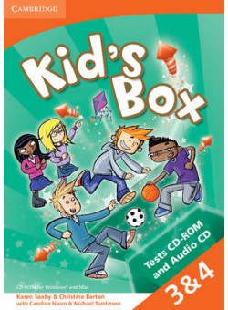 Kid's Box 2nd Edition 3+4 Tests CD-ROM + Audio CD