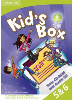 Kid's Box 2nd Edition 5&6 Tests CD-ROM + Audio CD