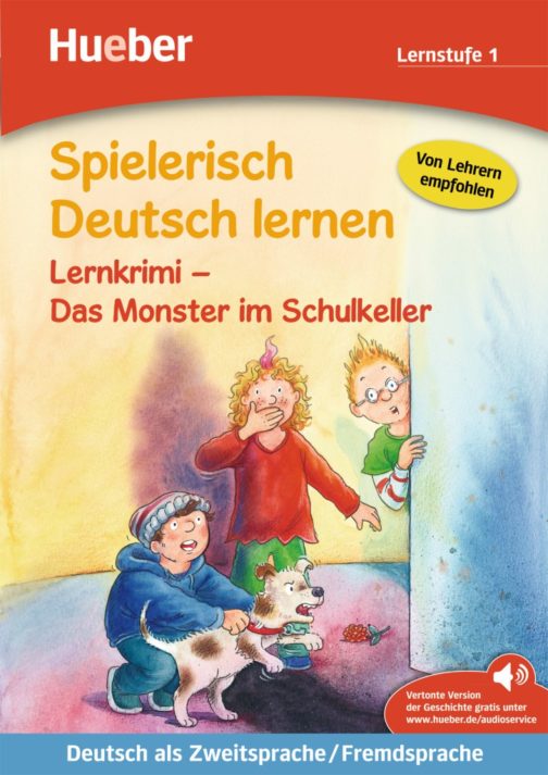 Lernkrimi – Das Monster im Schulkeller. Buch mit MP3-Download