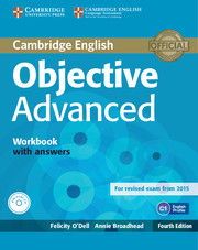 Objective Advanced 4th Edition WB + key + Audio CD