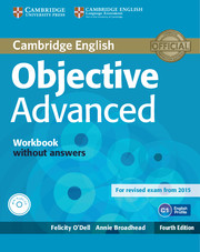 Objective Advanced 4th Edition WB w/o key + Audio CD