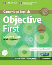 Objective First 4th Edition SB + key + CD-ROM + Audio CDs