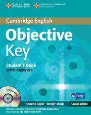 Objective Key 2nd Edition Student's Book + key + CD-ROM