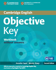 Objective Key 2nd Edition Workbook without key