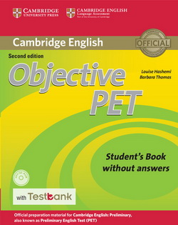 Objective PET 2nd Edition SB w/o key + CD-ROM + Testbank
