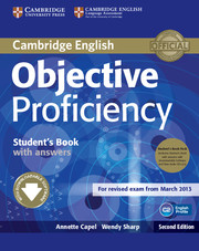 Objective Proficiency 2nd Edition Student’s Book + key + Class Audio + Downloadable Software