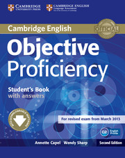 Objective Proficiency 2nd Edition Student's Book + key + Downloadable Software