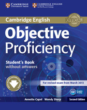 Objective Proficiency 2nd Edition Student’s Book without key + Downloadable Software