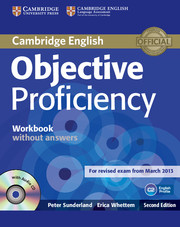 Objective Proficiency 2nd Edition Workbook without key + Audio CD