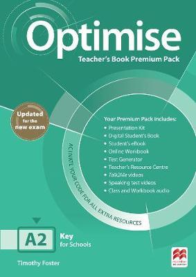 Optimise A2 Teacher's Book Premium Pack (Updated Exam2020)