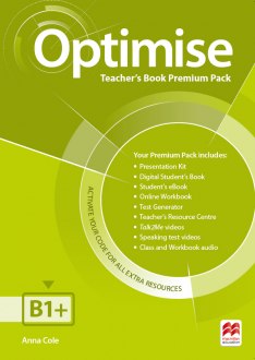 Optimise B1+ Teacher’s Book Premium Pack