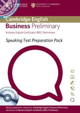 Speaking Test Preparation Pack for BEC Preliminary Paperback + DVD