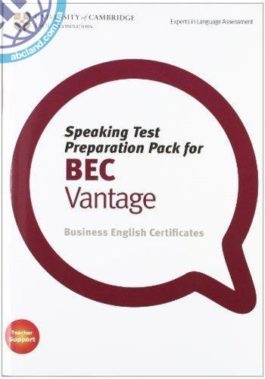 Speaking Test Preparation Pack for BEC Vantage Paperback + DVD