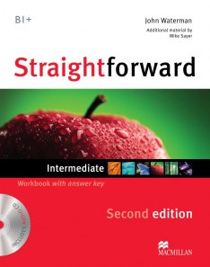 Straightforward Second Edition Intermediate Workbook + Key + CD