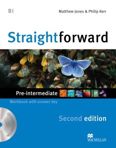 Straightforward Second Edition Pre-Intermediate Workbook + Key + CD