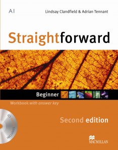 Straightforward Second Edition Beginner Workbook + Key + CD