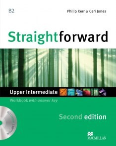 Straightforward Second Edition Upper Intermediate Workbook + Key + CD
