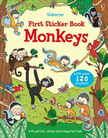First Sticker Book: Monkeys