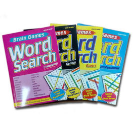 Підручник Brain Games Word Search 3-CHAMPION ISBN 978-967-331-741-7